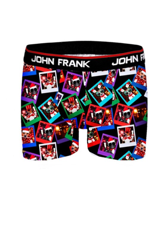 Pánské boxerky John Frank JFBD24-CH PARTY DOGS - Pánské oblečení spodní prádlo boxerky