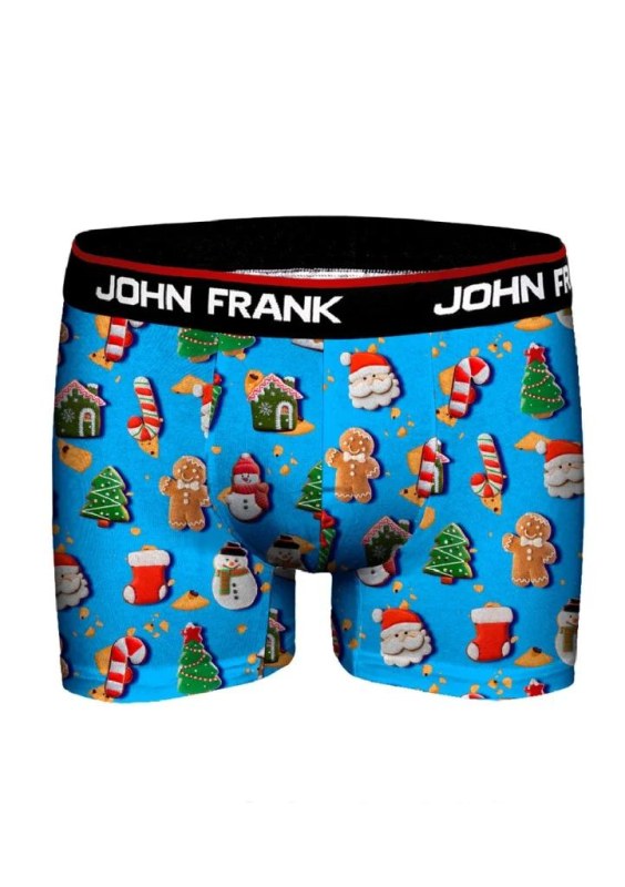 Páánské boxerky John frank JFBD38-CANDY CANE Páánské boxerky John frank JFBD38-CANDY CANE - Pánské oblečení spodní prádlo boxerky