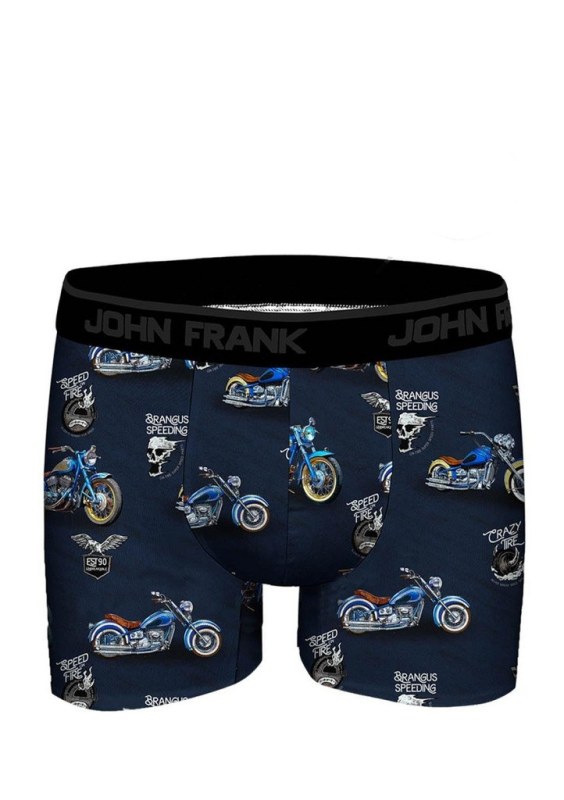 Pánské boxerky John Frank JFBDMODLONG103 - Pánské oblečení spodní prádlo boxerky
