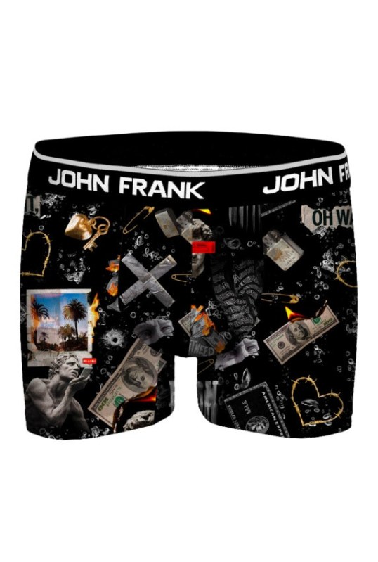 Pánské boxerky John Frank JFBDMOD107 - Pánské oblečení spodní prádlo boxerky