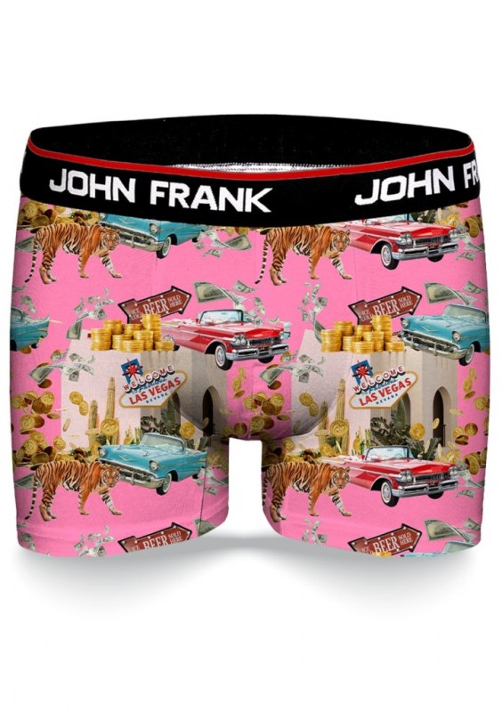 Pánské boxerky John Frank JFBD333 - Pánské oblečení spodní prádlo boxerky