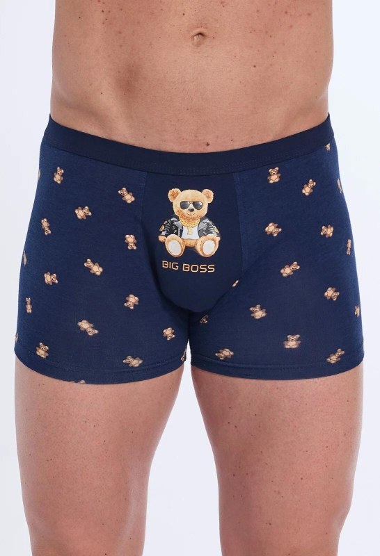 Boxerky Cornette Tattoo 280/245 Boss M-2XL - Pánské oblečení spodní prádlo boxerky