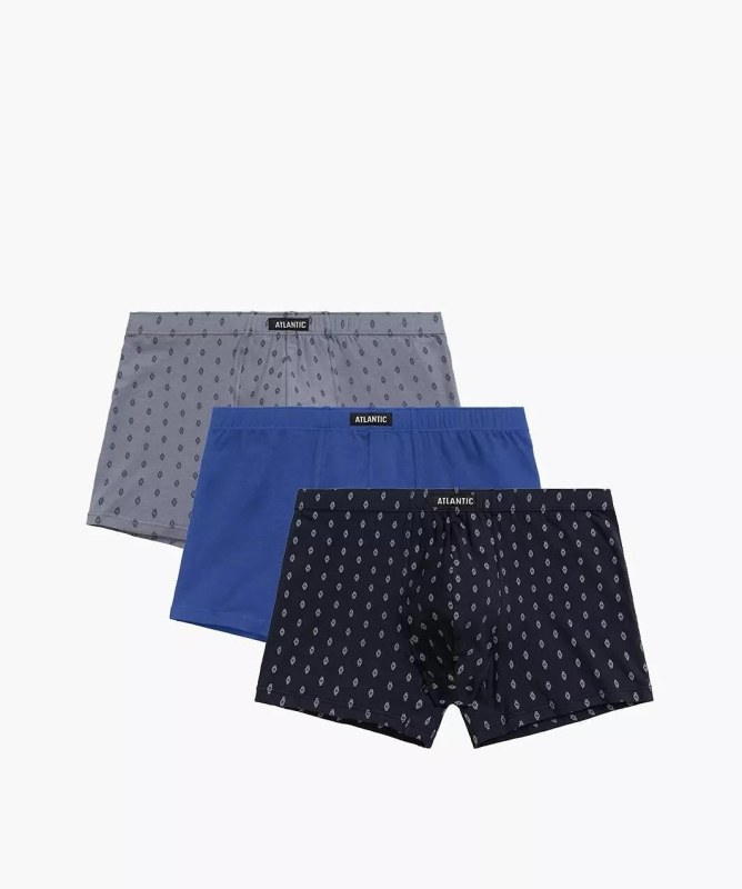 Boxerky Atlantic 3MH-195 A´3 S-2XL Boxerky Atlantic 3MH-195 A´3 S-2XL - Pánské oblečení spodní prádlo boxerky