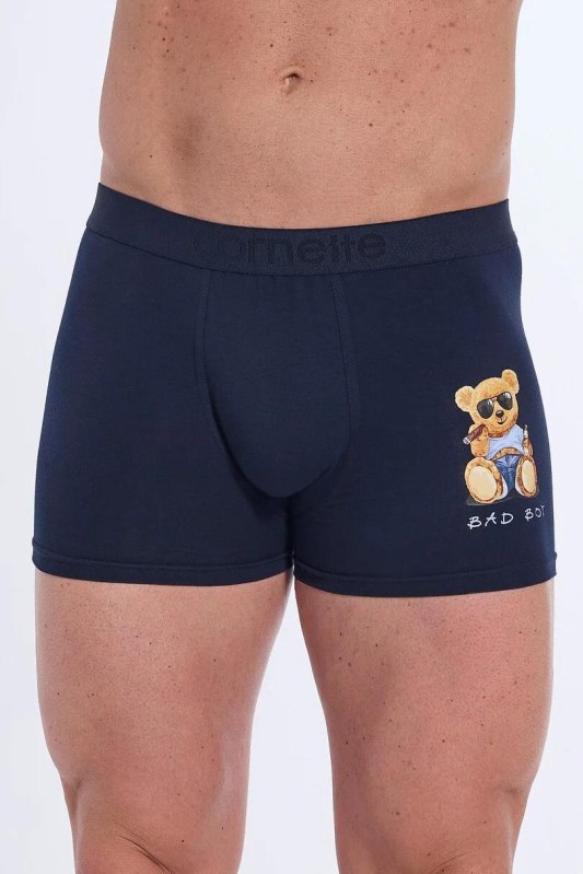 Cornette Tattoo 280/246 Bad Boy boxerky S-2XL - Pánské oblečení spodní prádlo boxerky