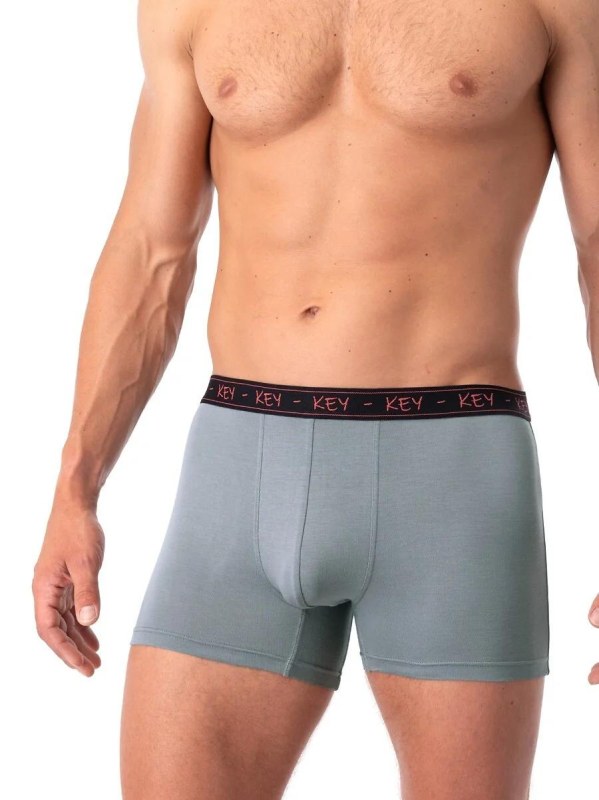 Boxerky Key MXH 178 Bamboo A25 M-2XL Boxerky Key MXH 178 Bamboo A25 M-2XL - Pánské oblečení spodní prádlo boxerky