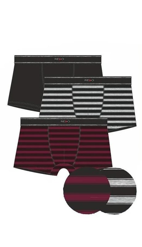 Boxerky Redo vzor 3XL Boxerky Redo vzor 3XL - Pánské oblečení spodní prádlo boxerky