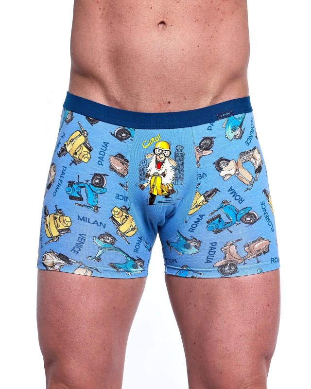 Boxerky Cornette Tattoo 280/243 Ciao S-2XL Boxerky Cornette Tattoo 280/243 Ciao S-2XL - Pánské oblečení spodní prádlo boxerky