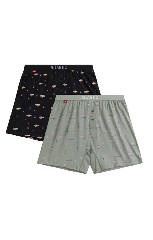 Boxerky Atlantic 2MBX-075 A´2 S-2XL Boxerky Atlantic 2MBX-075 A´2 S-2XL - Pánské oblečení spodní prádlo boxerky