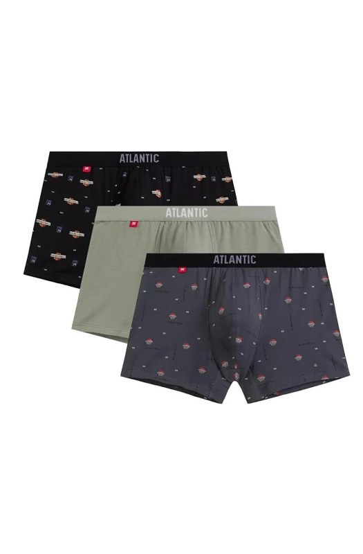 Boxerky Atlantic 3MH-211 A´3 S-2XL - Pánské oblečení spodní prádlo boxerky