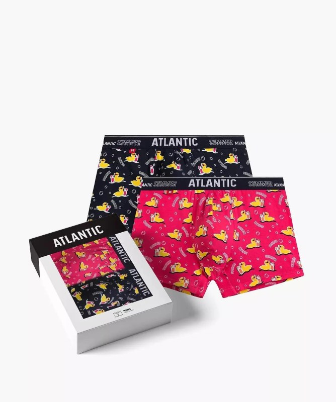 Boxerky Atlantic 2MHH-007/25 A´2 S-2XL Boxerky Atlantic 2MHH-007/25 A´2 S-2XL - Pánské oblečení spodní prádlo boxerky