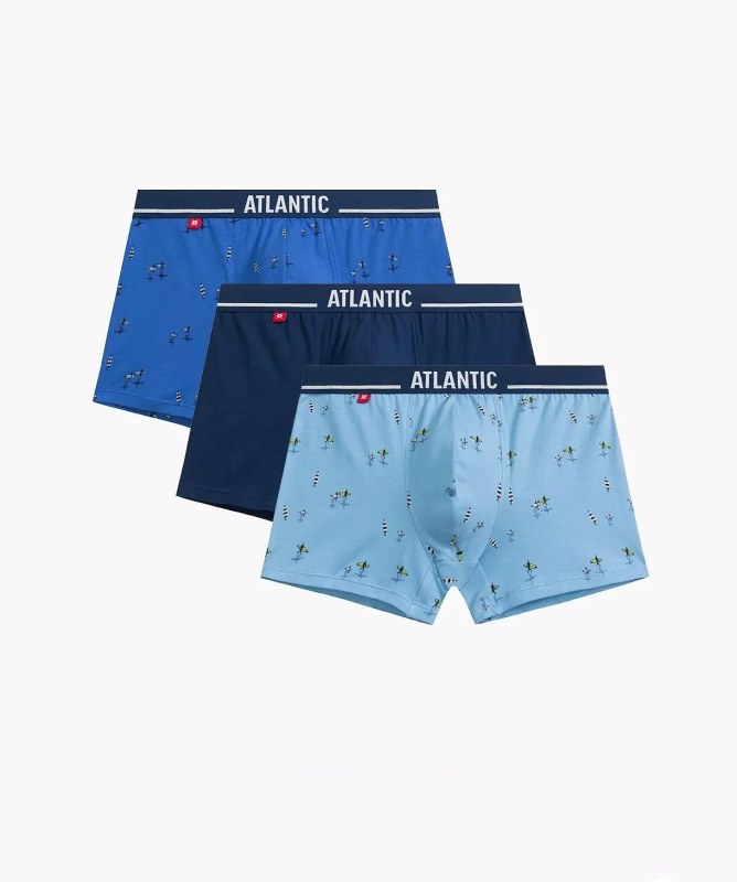 Boxerky Atlantic 3MH-213 A´3 S-2XL Boxerky Atlantic 3MH-213 A´3 S-2XL - Pánské oblečení spodní prádlo boxerky