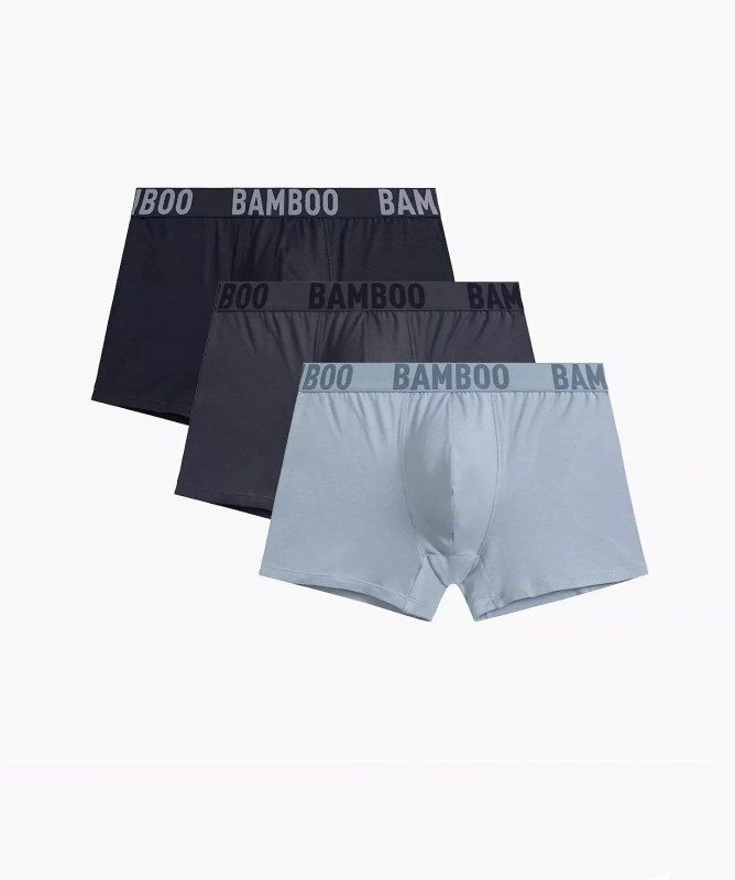 Boxerky Atlantic 3MH-215 Bamboo A´3 S-2XL - Pánské oblečení spodní prádlo boxerky