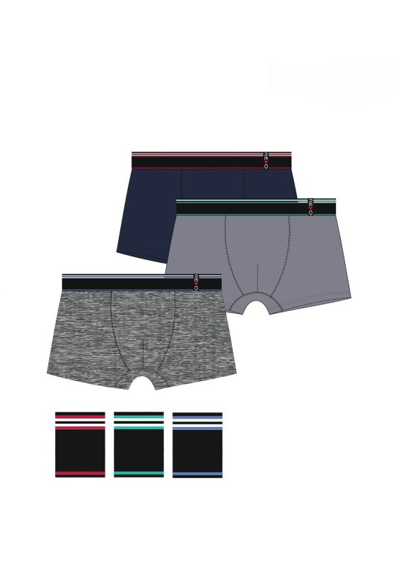 Boxerky Redo 1BE-807 Bamboo M-3XL - Pánské oblečení spodní prádlo boxerky