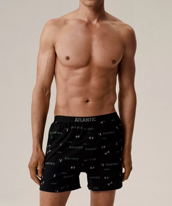 Boxerky Atlantic 2MBX-084/25 A2 S–2XL - Pánské oblečení spodní prádlo boxerky
