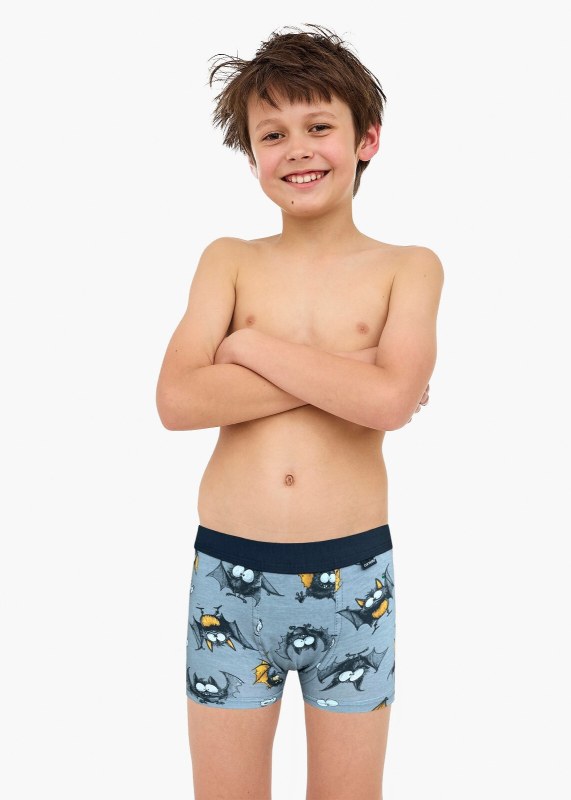 Boxerské šortky Cornette Young Boy 700/154 Bat 134-164 - Pánské oblečení spodní prádlo boxerky