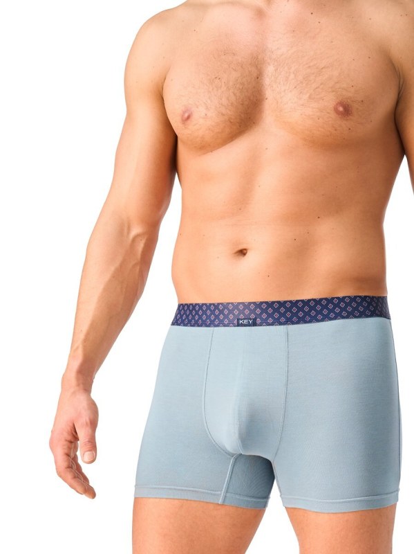 Boxerky Key MXH 927 B26 Bamboo M–2XL - Pánské oblečení spodní prádlo boxerky