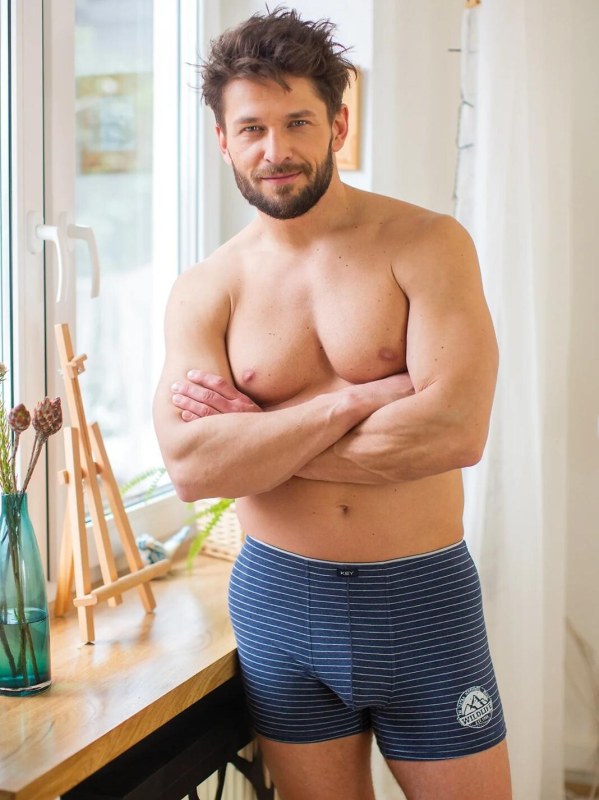 Boxerky Key MXH 621 B26 M–2XL - Pánské oblečení spodní prádlo boxerky