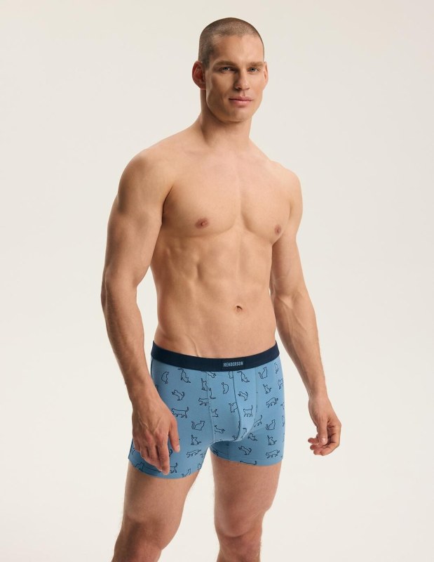 Boxerky Henderson 45481 Fur A2 M–4XL - Pánské oblečení spodní prádlo boxerky