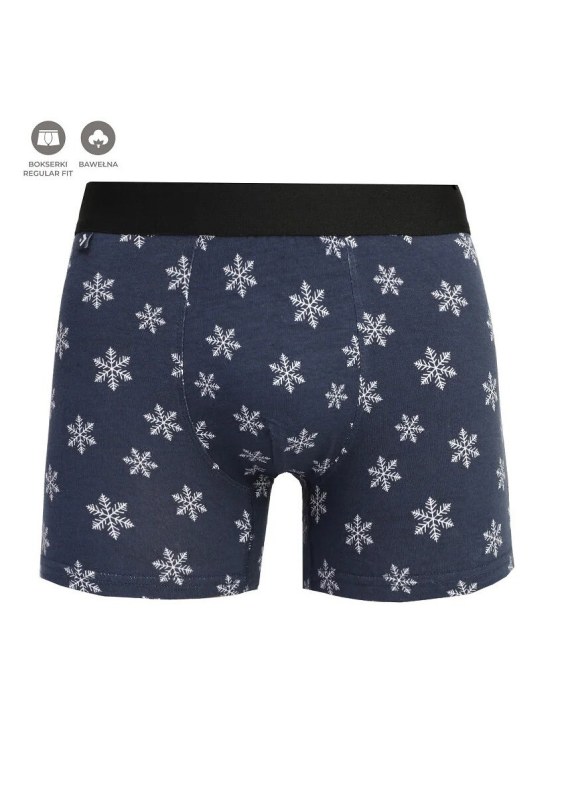 Boxerky Moraj MBX600-372 Vánoční M–2XL - Pánské oblečení spodní prádlo boxerky