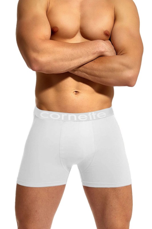 Pánské boxerky 508/01 High emotion white - CORNETTE - Pánské oblečení spodní prádlo boxerky