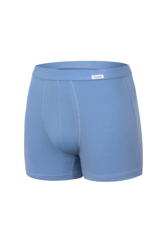 Pánské boxerky 092 Authentic plus light blue - CORNETTE - Pánské oblečení spodní prádlo boxerky