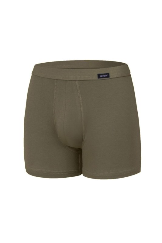 Pánské boxerky 092 Authentic plus khaki - CORNETTE