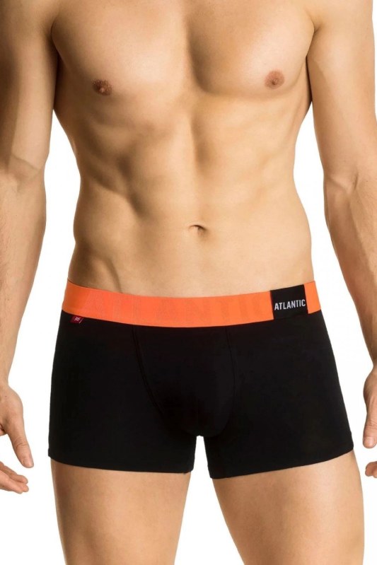 Pánské boxerky 1188 orange - Atlantic - Pánské oblečení spodní prádlo boxerky