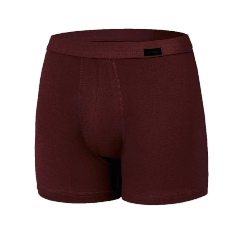 Pánské boxerky 220 Authentic claret - CORNETTE - Pánské oblečení spodní prádlo boxerky