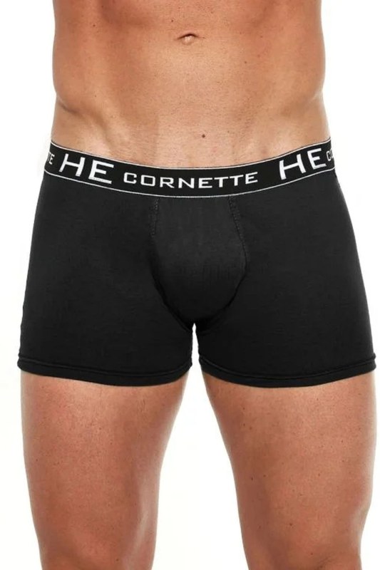 Pánské boxerky 503 High emotion black - CORNETTE - Pánské oblečení spodní prádlo boxerky