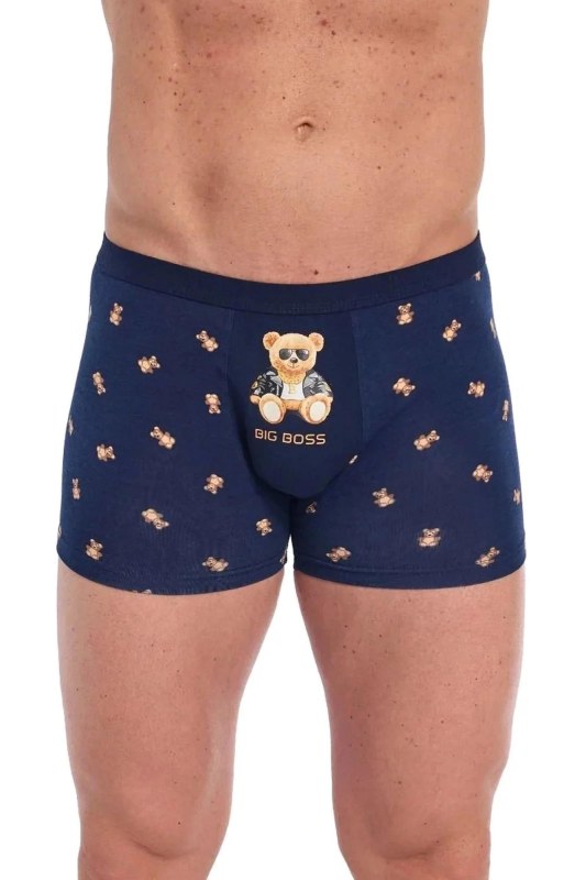 Pánské boxerky 280/245 Tattoo Boss - CORNETTE - Pánské oblečení spodní prádlo boxerky