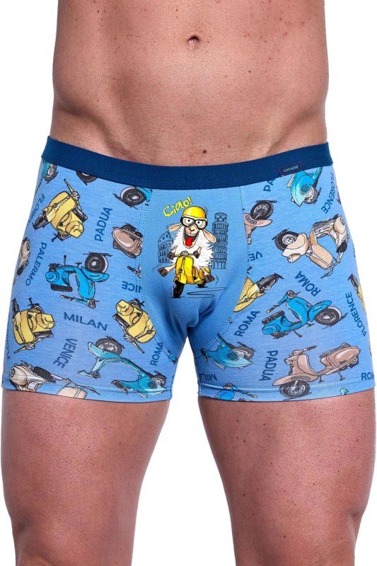 Pánské boxerky 280/243 Tattoo Ciao - CORNETTE - Pánské oblečení spodní prádlo boxerky