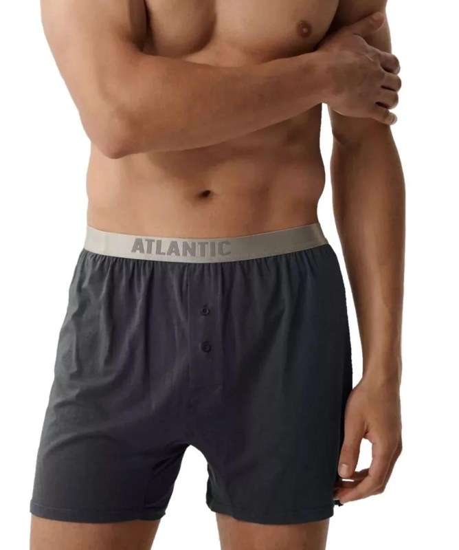 Pánské boxerky 005 graphite - Atlantic
