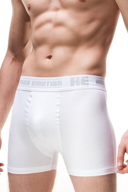 Pánské boxerky Emotion Energy bílé - Pánské oblečení spodní prádlo boxerky
