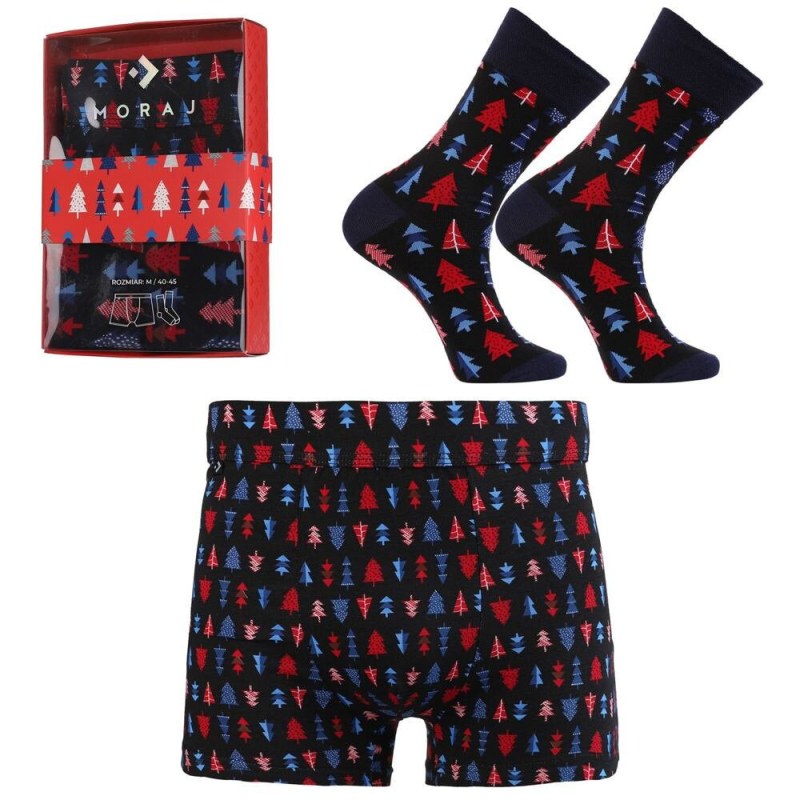 Ponožky a boxerky v dárkovém balení - Pánské oblečení spodní prádlo boxerky