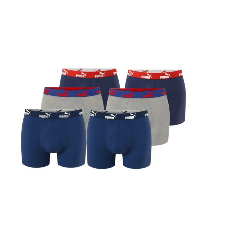 Boxerky Puma 6-pack M 1000035473728030 - Pánské oblečení spodní prádlo boxerky
