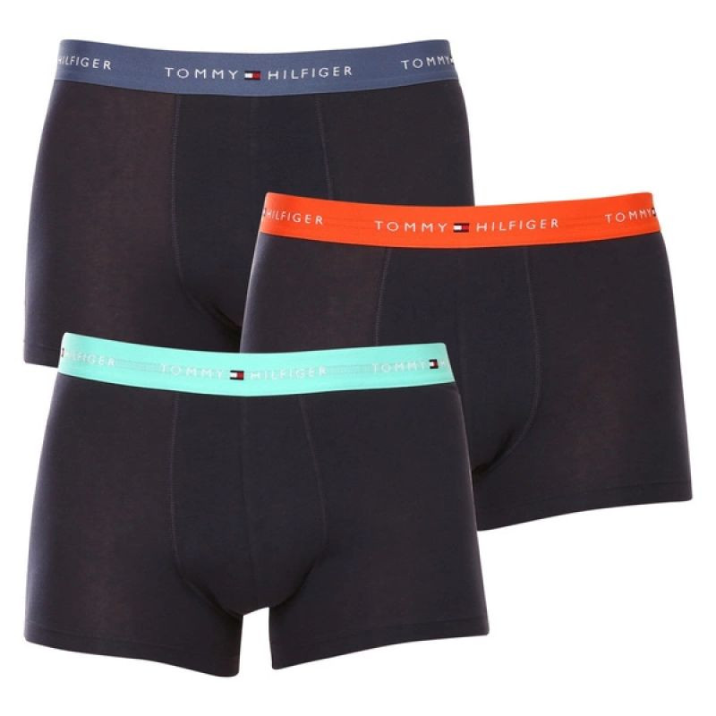 Pánské boxerky Tommy Hilfiger, sada 3 kusů, tmavě modré, bavlněné
