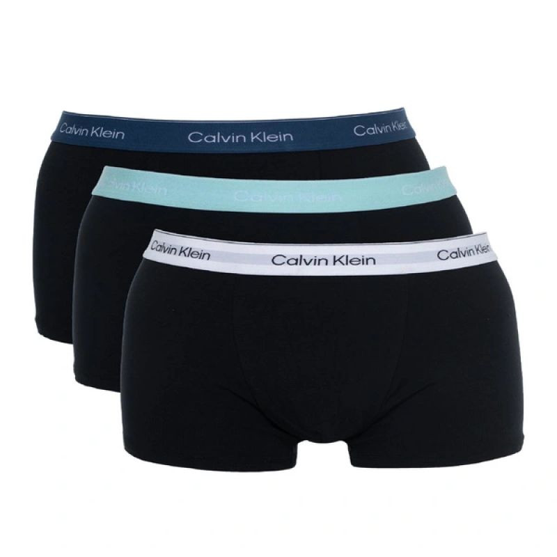 Pánské boxerky Calvin Klein Relaxed, 3 ks v&nbsp;balení, módní bavlněné, černé - Pánské oblečení spodní prádlo boxerky