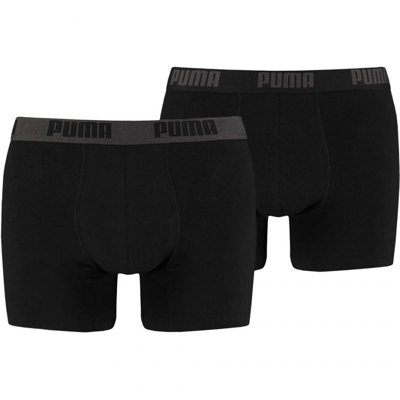 Puma Basic Boxer 2P M 521015001 230 - Pánské oblečení spodní prádlo boxerky