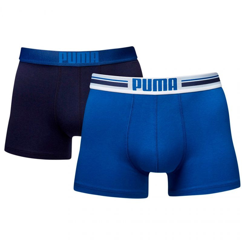 Pánské boxerky Placed Logo 2P M 906519 01 - Puma - Pánské oblečení spodní prádlo boxerky