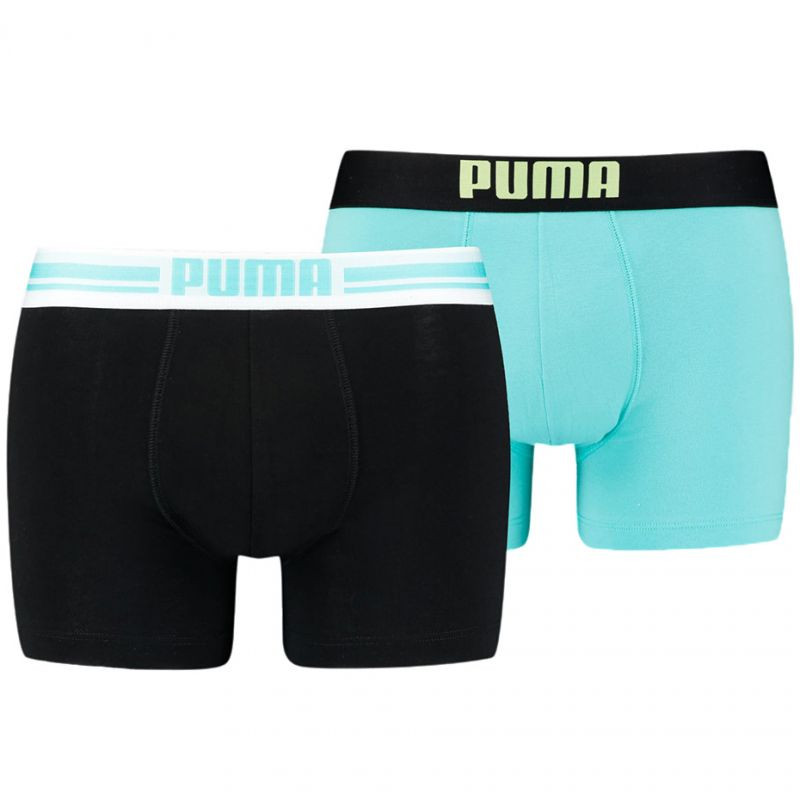 Pánské boxerky Placed Logo 2P M 906519 10 - Puma - Pánské oblečení spodní prádlo boxerky