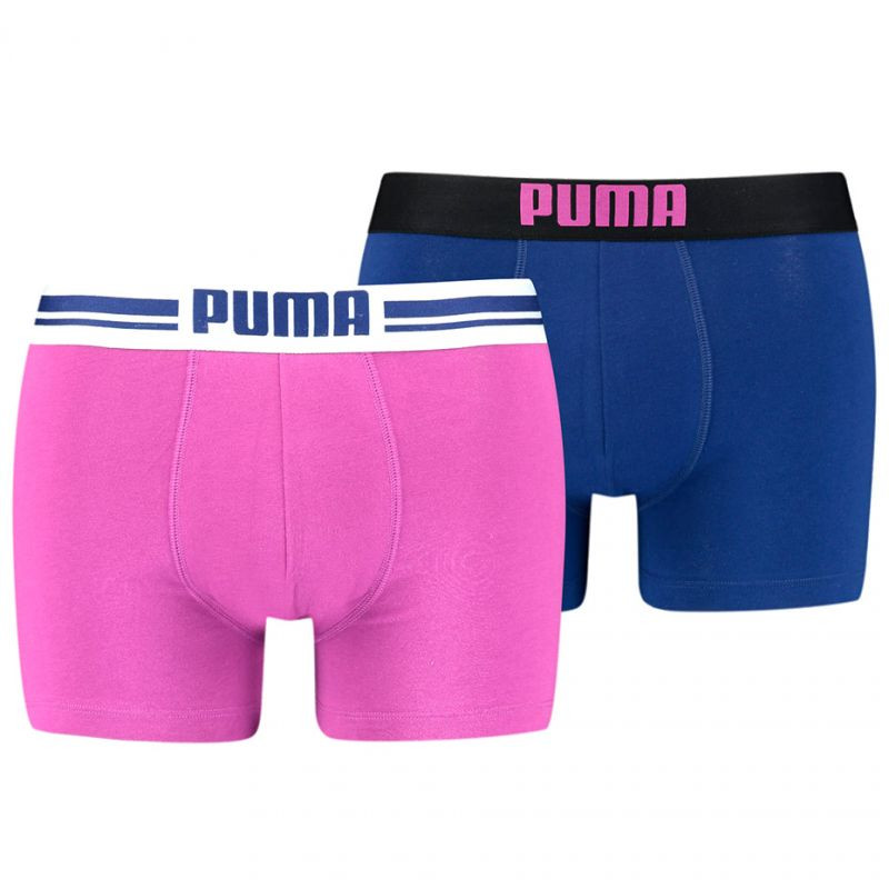 Pánské boxerky Placed Logo 2P M 906519 11 - Puma - Pánské oblečení spodní prádlo boxerky
