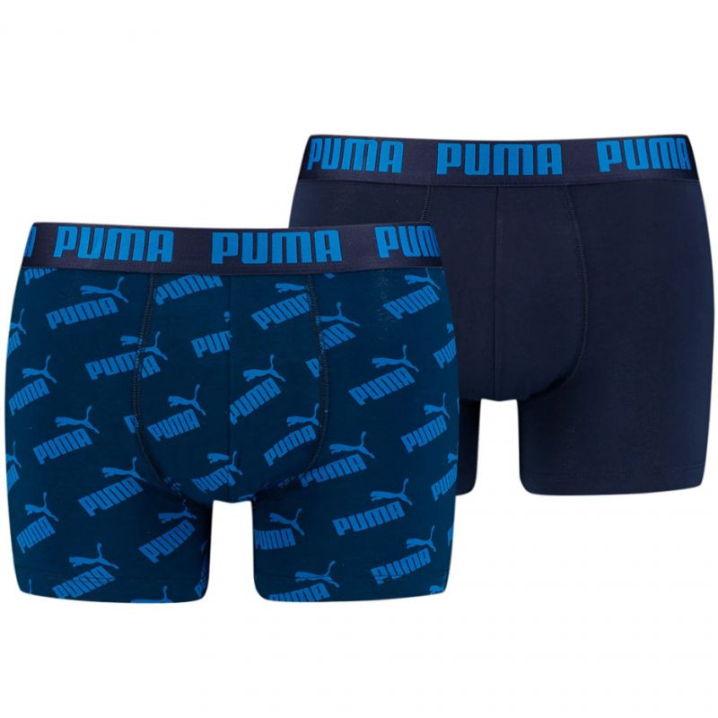 Puma Aop Boxer 2pak M 935054 02 - Pánské oblečení spodní prádlo boxerky