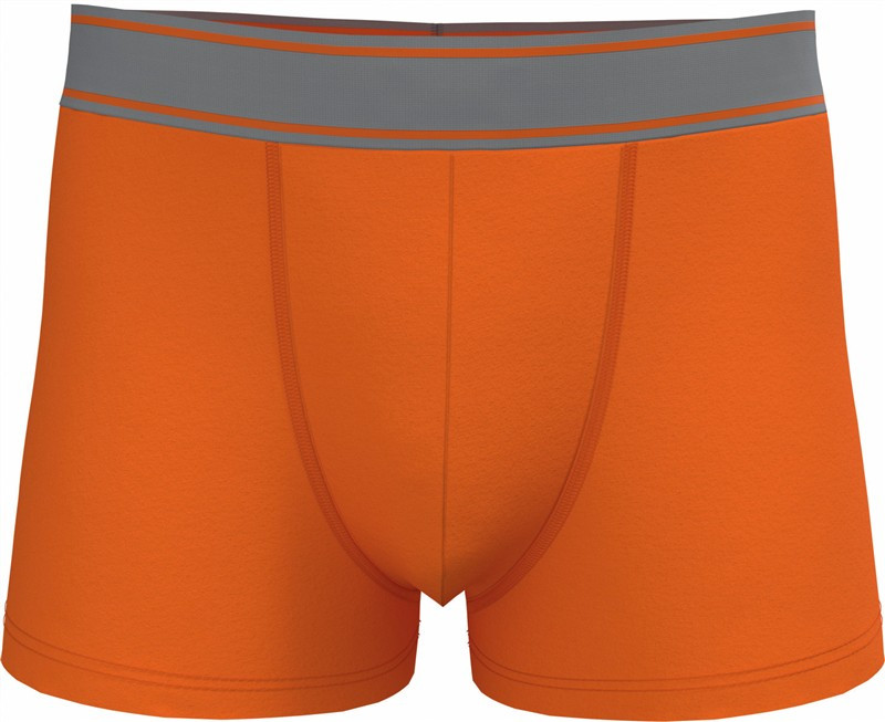 Kariban K 800 Pánské boxerky 20.K800 orange - Pánské oblečení spodní prádlo boxerky