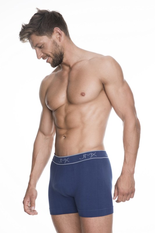 Boxerky Carbon Námořnická modrá - Julimex - Pánské oblečení spodní prádlo boxerky