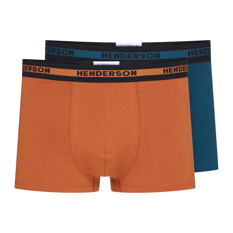 Boxerky Jag 42252-MLC 2-Pack Red/Blue - Henderson - Pánské oblečení spodní prádlo boxerky