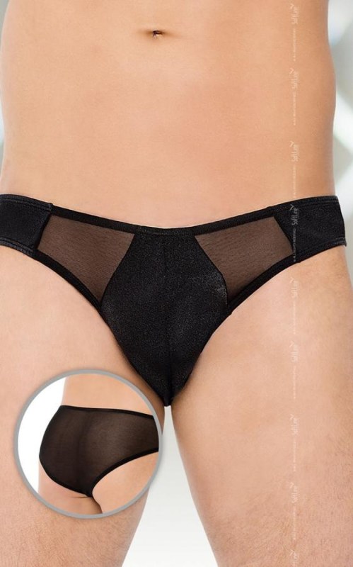 Pánská tanga 4466 black - SOFTLINE COLLECTION - Pánské oblečení spodní prádlo erotické