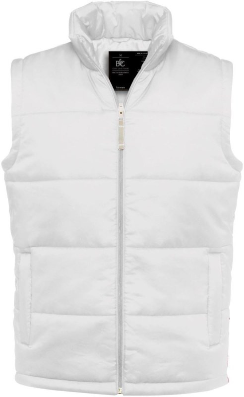 B&C Bodywarmer /men Pánská vesta 01.0930 white