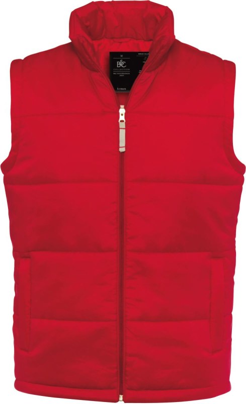 B&C Bodywarmer /men Pánská vesta 01.0930 red