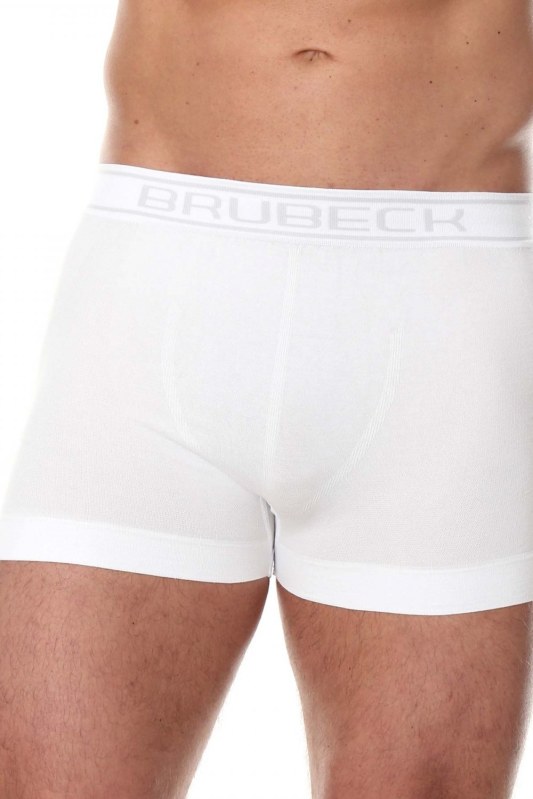 Pánské boxerky 00501A white - BRUBECK - Pánské oblečení spodní prádlo