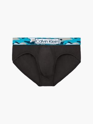 Slipy NB3139A - 0YB - černá - Calvin Klein - Pánské oblečení spodní prádlo slipy